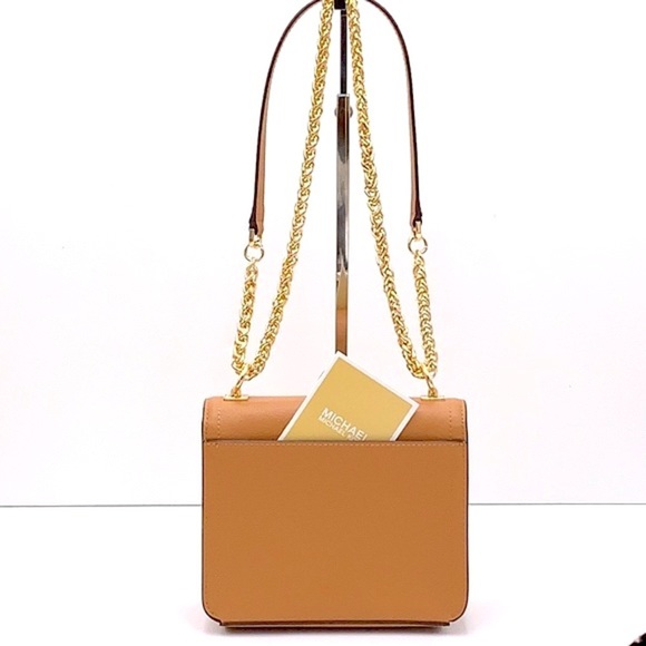 MICHAEL KORS SONIA SMALL SQUARE SHOULDER XBODY - Picture 3 of 15